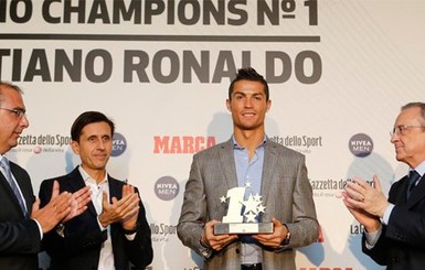 Криштиану Роналду назвали лучшим игроком минувшего сезона Лиги чемпионов