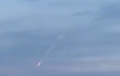 В Британии сняли на видео падение метеорита