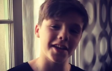11-летний сын Бекхэма записал первую песню