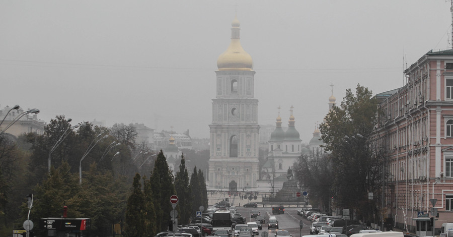Сегодня, 2 ноября, днем в Украине дождь с мокрым снегом