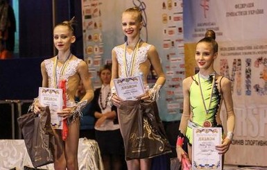 Виктория Денисенко выиграла чемпионат Украины по художественной гимнастике
