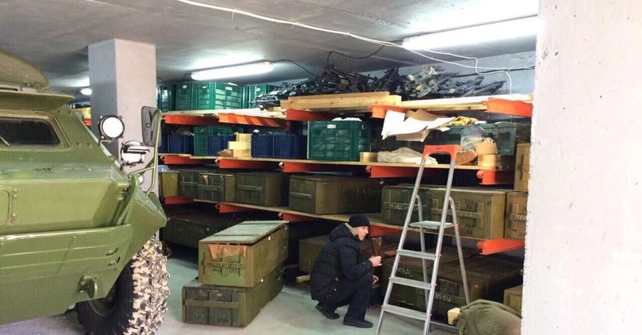 Мегаарсенал, найденный под Киевом, оказался складом макетов