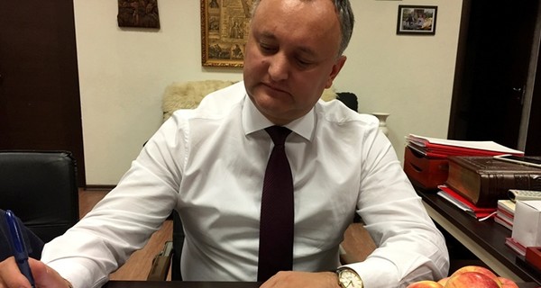 Будущий глава Молдавии не боится стать невьездным в Украину