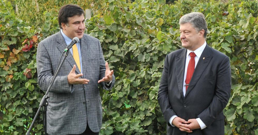 Саакашвили – Порошенко: от любви до ненависти – полтора года