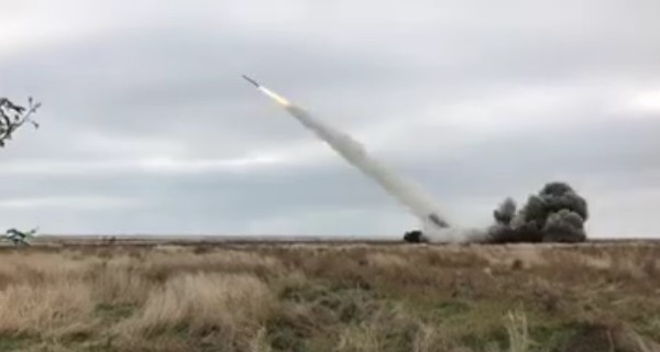 Бирюков показал видео испытания новой украинской ракеты