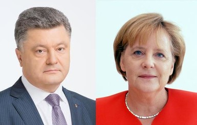 Порошенко и Меркель договорились о встрече глав МИД 
