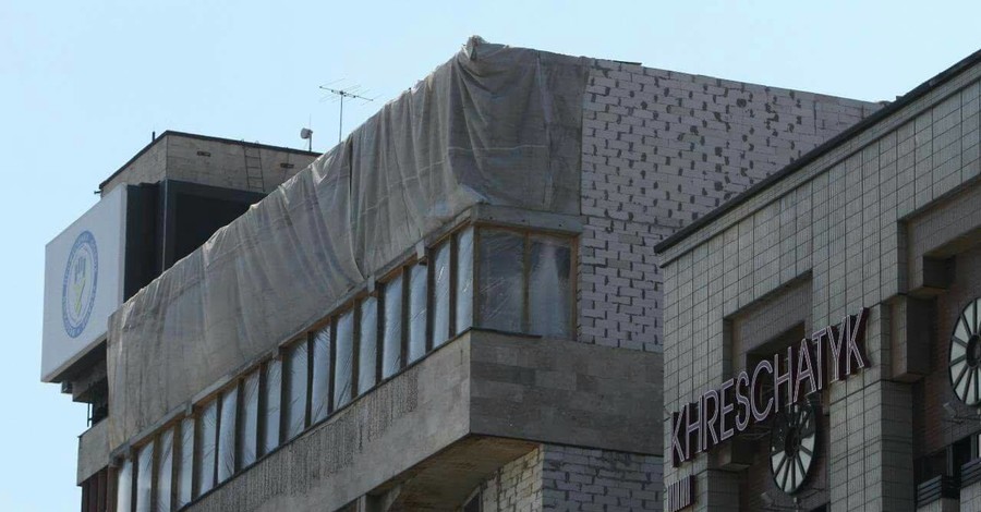 Завтра в Киеве начнут демонтировать надстройку на Доме Профсоюзов