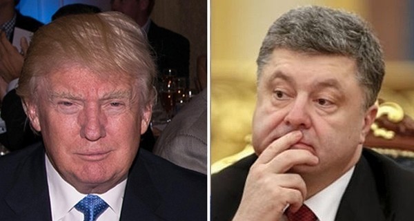 Порошенко обсудил с Трампом ситуацию в Крыму и Донбассе