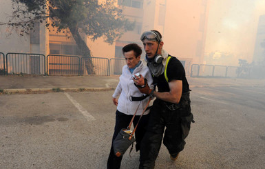 Горящий Израиль спасает пожарная авиация десяти стран мира