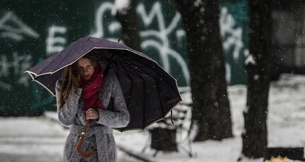 Сегодня днем, 25 ноября, в Украине пройдет небольшой снег