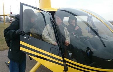 Савченко полетала на вертолете за 18200 гривен в час