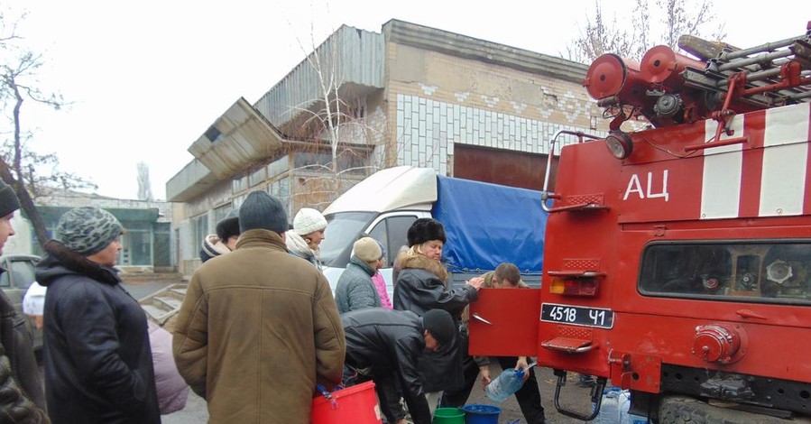 50 тысяч человек в Донбассе остались без воды