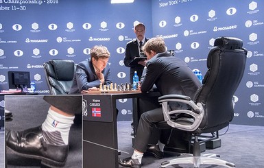 Шахматист Карлсен обыграл Карякина в баскетбольных носках