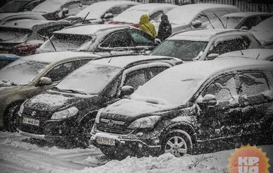 На Украину надвигается мощный снежный циклон