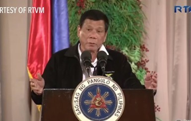 Скандальный президент Филиппин спародировал Трампа