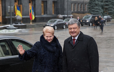 В годовщину дружбы Украины и Литвы в Киев прилетит Даля Грибаускайте