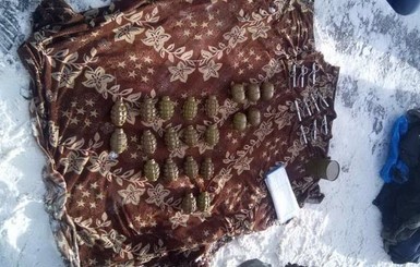 СБУ нашла у женщины из Сумской области 22 гранаты 