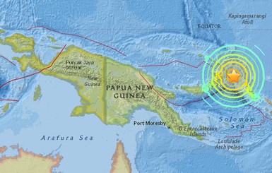 У берегов Папуа-Новой Гвинеи произошло сильное землетрясение: возможно цунами