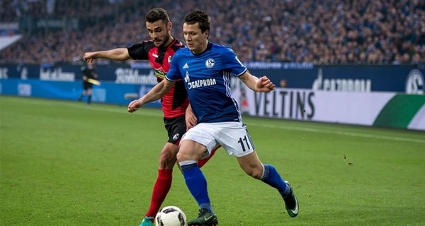 Евгений Коноплянка забил дебютный гол в Бундеслиге