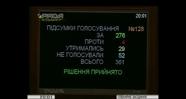 Верховная Рада приняла законопроект о дополнительных гарантиях вкладчикам 