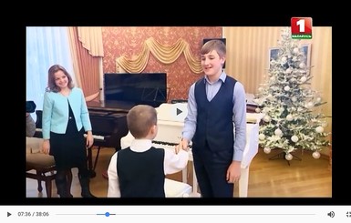 12-летний сын Лукашенко впервые дал интервью