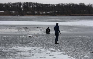 В Запорожье подросток погиб, провалившись под лед