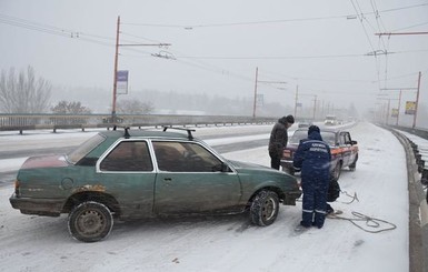 В Одесской области из-за плохой погоды запретили пользоваться автодорогами