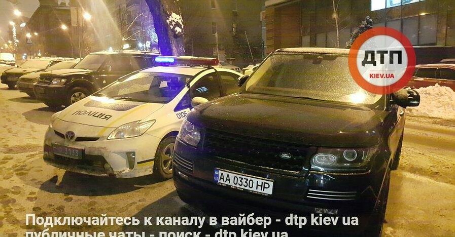 В Киеве водитель внедорожника побил американца за видеосъемку