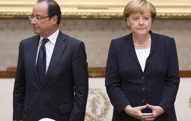 Меркель и Олланд посоветовали Трампу не совать нос в европейские дела