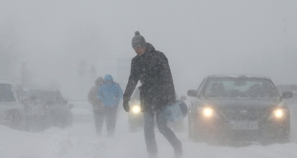 На завтра,18 января, в Украине объявили штормовое предупреждение