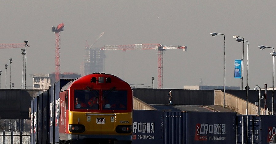 В Лондон прибыл первый поезд из Китая