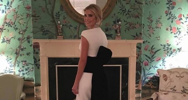 Какое платье выбрала Иванка Трамп для ужина в честь инаугурации отца