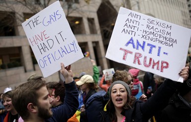 В Вашингтоне поймали протестующих против Дональда Трампа