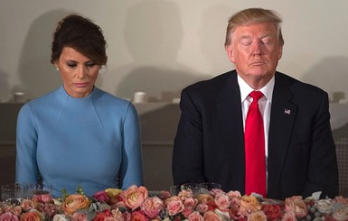 Фотографии грустной Мелании Трамп на инаугурации стали поводом для шуток 