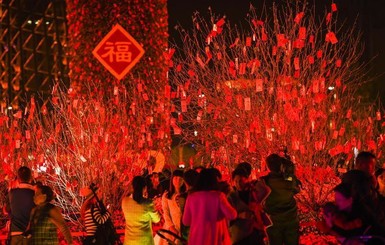 В Китае начали праздновать новый год Петуха