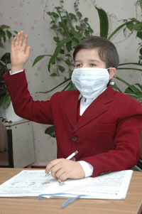 Школьников атакует грипп 