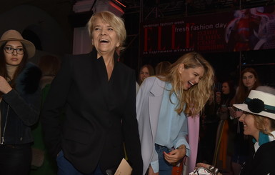 На открытие Fashion Week Вера Брежнева пришла поддержать дочку, а внучка Ротару - крестную