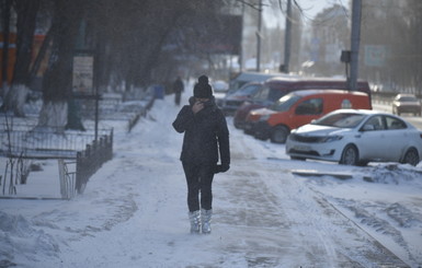 В ближайшие дни в Украине местами до 26  мороза