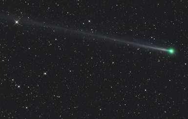 К нам приближается странная зеленая комета