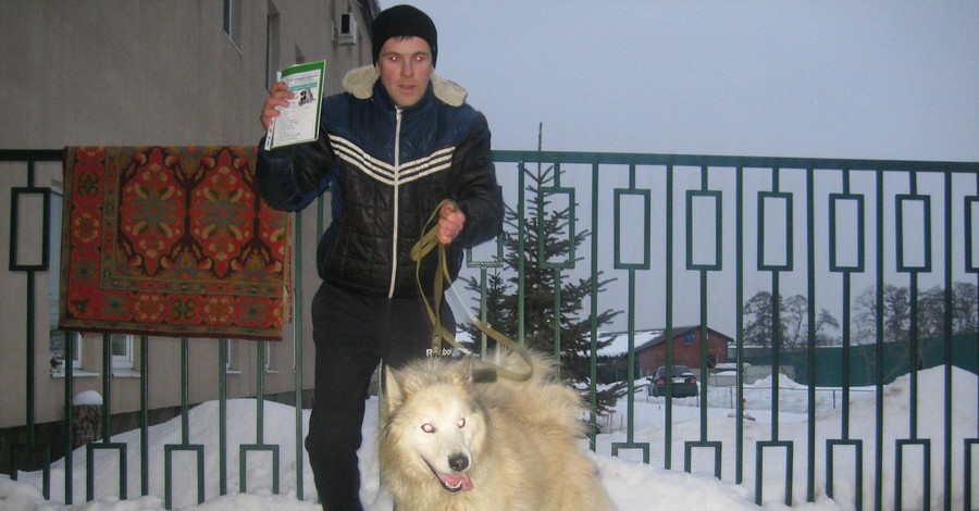 Харьковчанин наткнулся в приюте на своего пса, от которого избавилась теща
