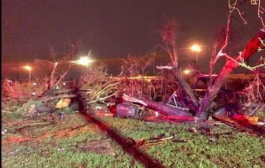 В Техасе пронесся мощный торнадо