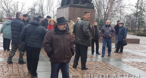 В Николаеве побили ветерана АТО на митинге против отмены 
