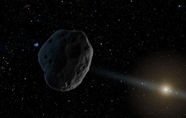 Сегодня  орбиту Земли пересечет огромная бесхвостая комета 