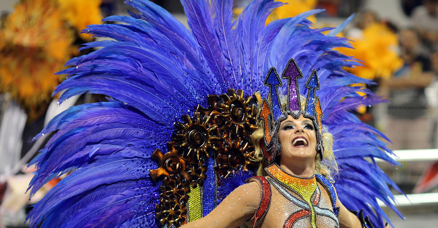 Бразильский карнавал: самые яркие кадры фестиваля