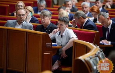 Депутат попросил отсадить его от Савченко в Верховной Раде 