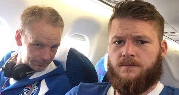 Самый брутальный футболист сборной Исландии отказался от бороды 