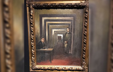 Неизвестную картину Гитлера выставили наравне с Ван Гогом