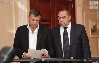 Захарченко и Плотницкий снова приехали в Крым