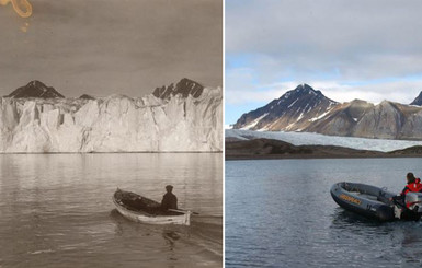 Как глобальное потепление изменило ледники за 100 лет