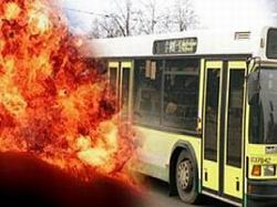 На Волыни полностью сгорел пассажирский автобус 